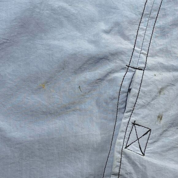 Vintage UNC Tar Heels Bugs Bunny Looney Tunes Jacket Blue 100% Nylon 90s Size L - Picture 5 of 16